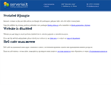 Tablet Screenshot of joomla123.lt.bananas.serveriai.lt